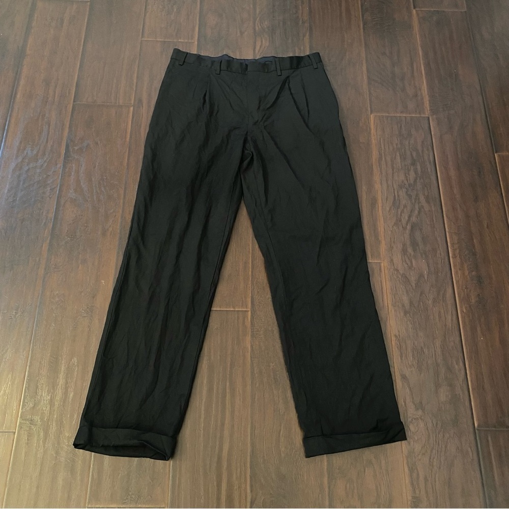 Faconnable men’s 100% wool dress pant size 35R